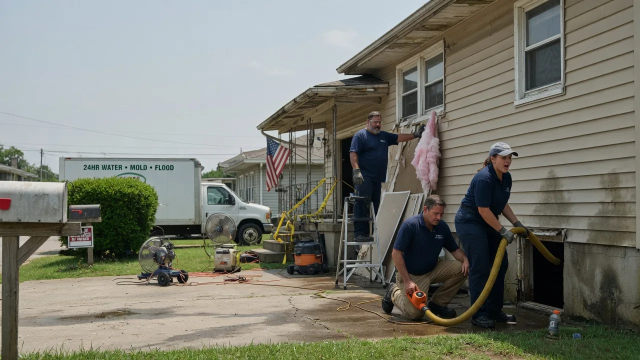 Water Damage Repair in Lawrence, NE near me